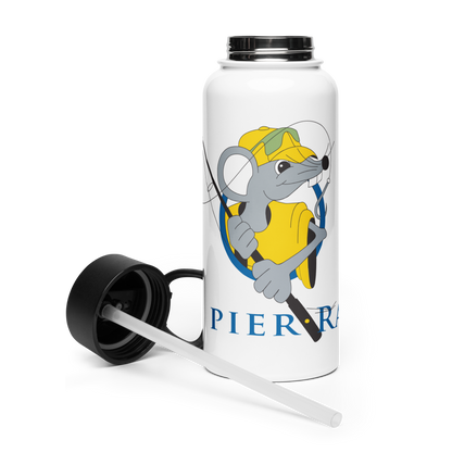 Pier Rat Sport Stainless Steel Water Bottle