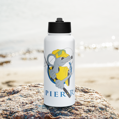 Pier Rat Sport Stainless Steel Water Bottle