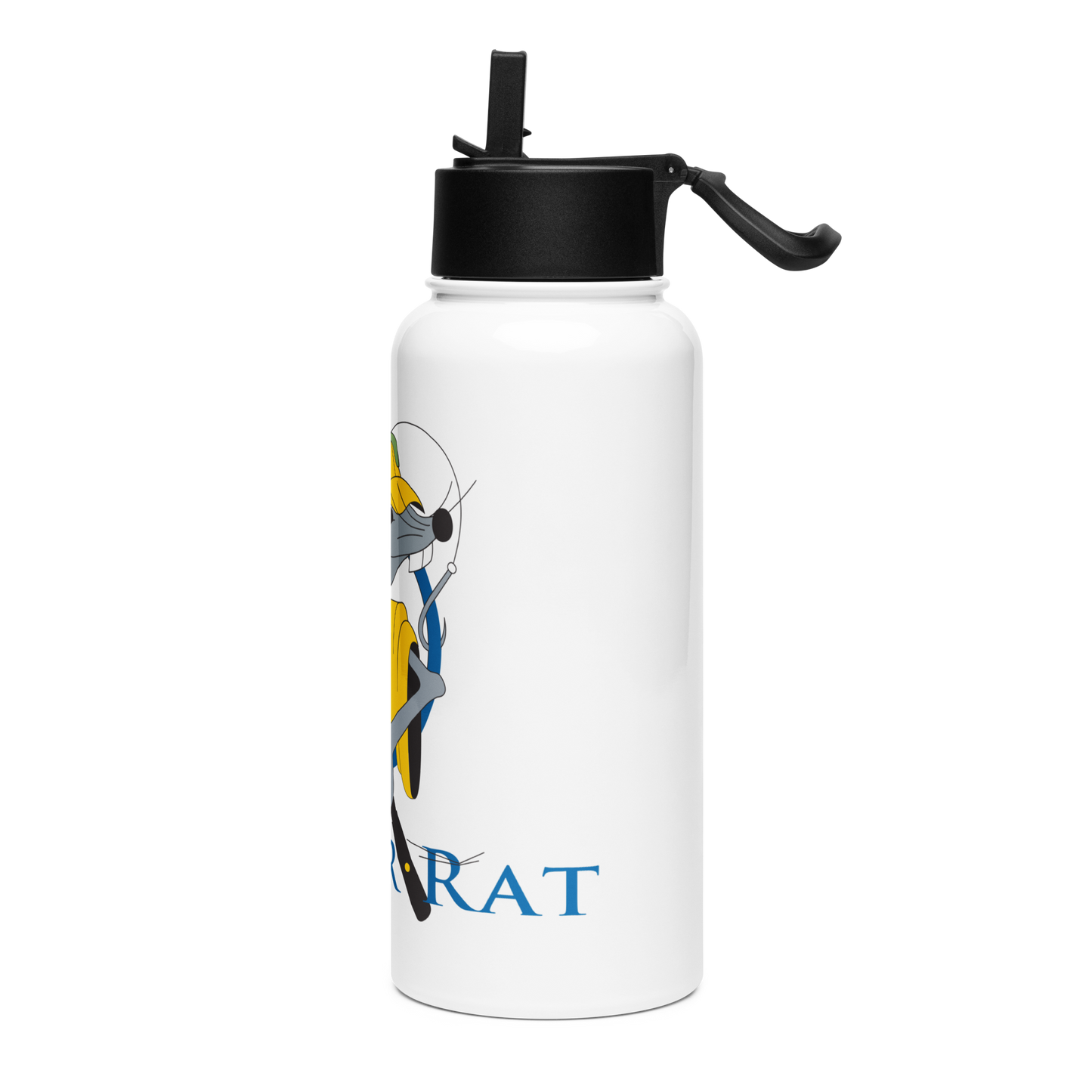 Pier Rat Sport Stainless Steel Water Bottle