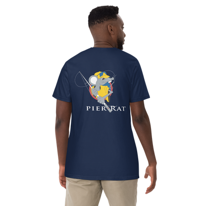 Navy Pier Rat Unisex Heavyweight Cotton T-Shirt
