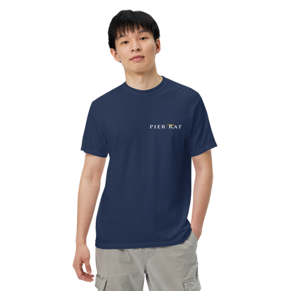 Navy Pier Rat Unisex Heavyweight Cotton T-Shirt